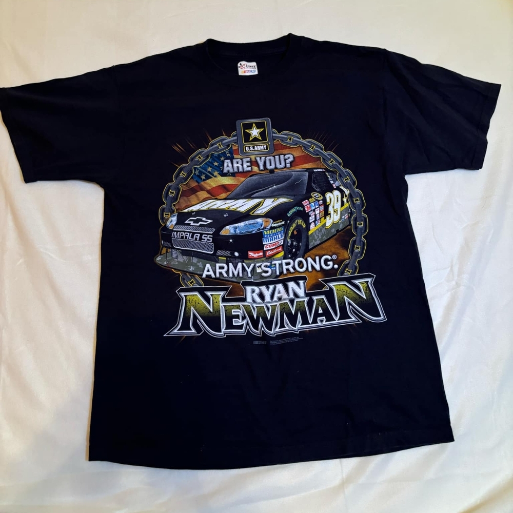 RYAN NEWMAN NASCAR CHASE AUTHENTICS TSHIRT MENS LARGE